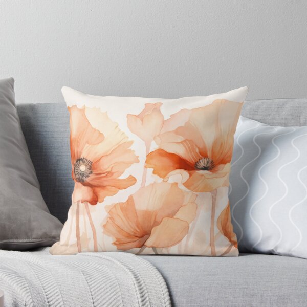 Item preview, Peach Poppy Petal Summer Serenade designed and sold by artsandsoul.