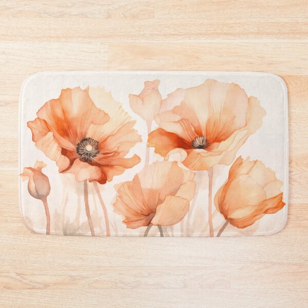Item preview, Peach Poppy Petal Summer Serenade designed and sold by artsandsoul.
