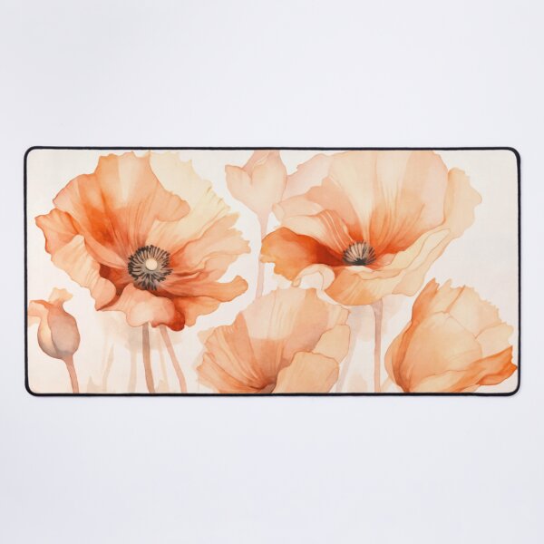 Item preview, Peach Poppy Petal Summer Serenade designed and sold by artsandsoul.