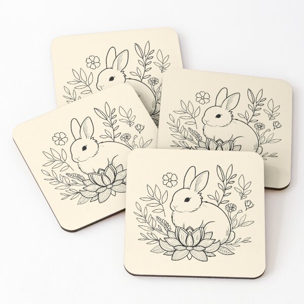 Item preview, Blossom Bunny - Buttercream designed and sold by MaryAura.