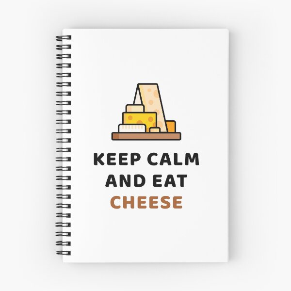 Item preview, Stay calm and eat cheese! designed and sold by WurmWeb.DesignShop.