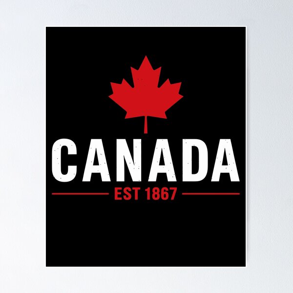 Item preview, Canada EST 1867 Proud Canadian designed and sold by varioarts.