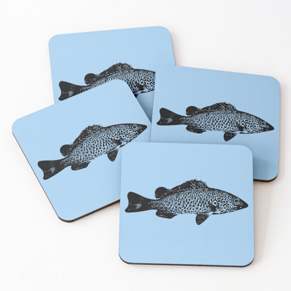 Item preview, Spangled Perch Black Design  designed and sold by designsasstultd.