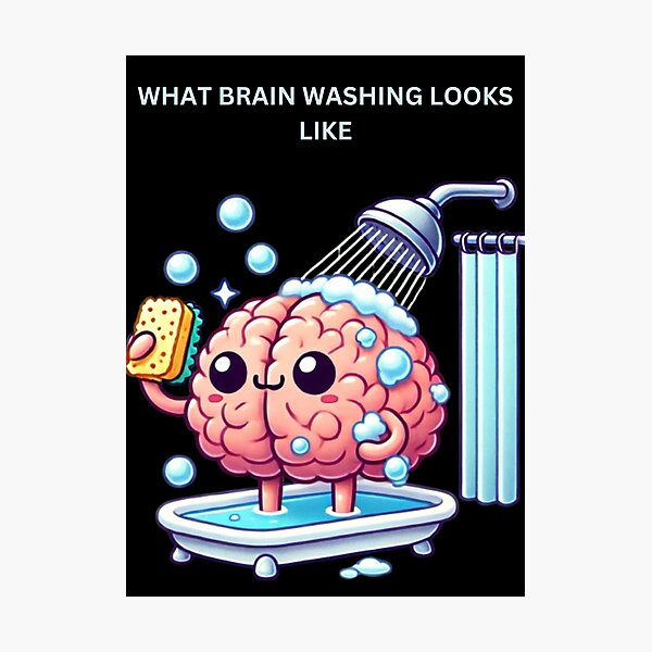 Item preview, Brain Washing! designed and sold by Vinaelly.