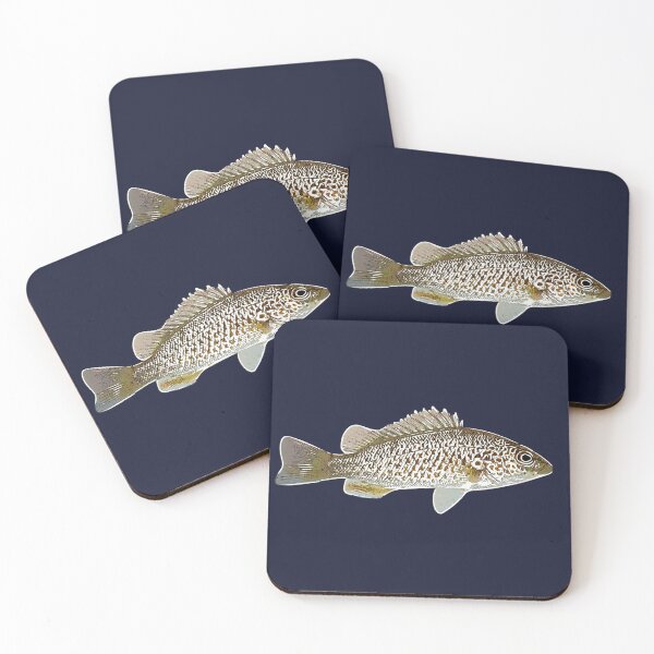 Item preview, Spangled Perch White Alternate Design  designed and sold by designsasstultd.