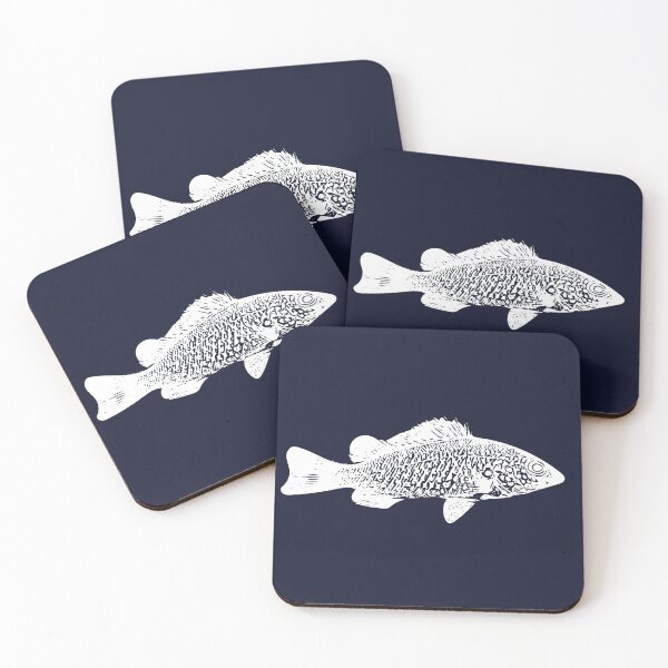 Item preview, Spangled Perch White Design  designed and sold by designsasstultd.