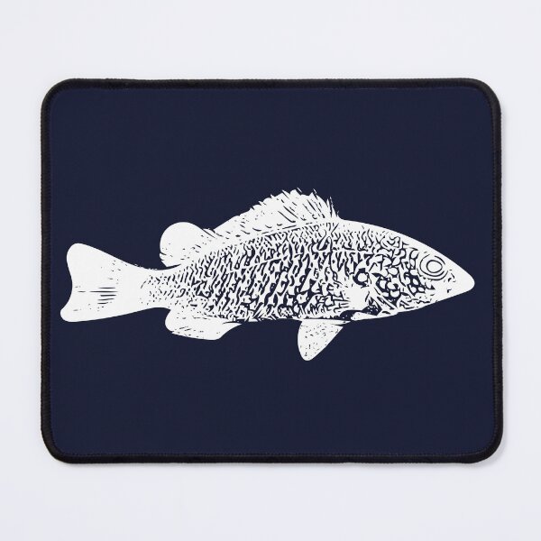 Item preview, Spangled Perch White Design designed and sold by designsasstultd.