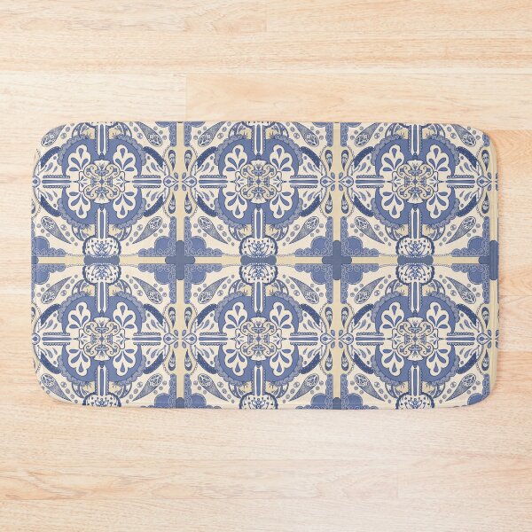 Item preview, Vintage Portuguese Tile Inspired Digital Design designed and sold by RoseMarie Artistry.