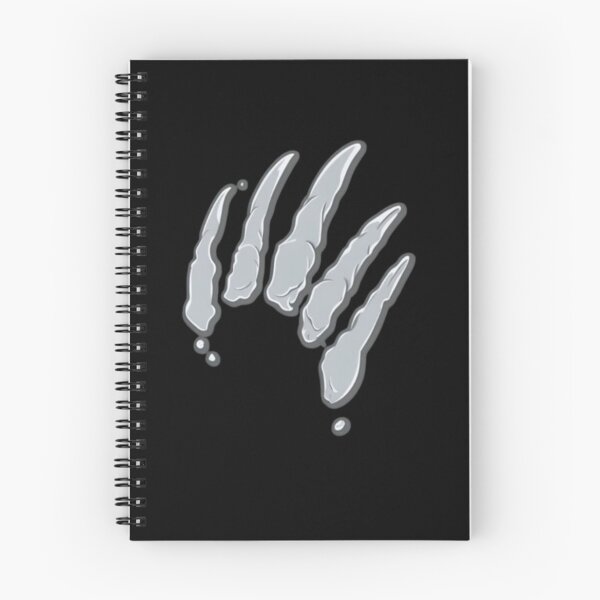 Item preview, Gray Claw Marks – Bold and Unique Animal Tracks designed and sold by MaciejCraft.