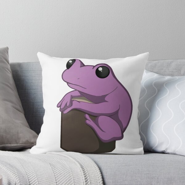Item preview, Pink Frog on Log designed and sold by RandomGingerArt.
