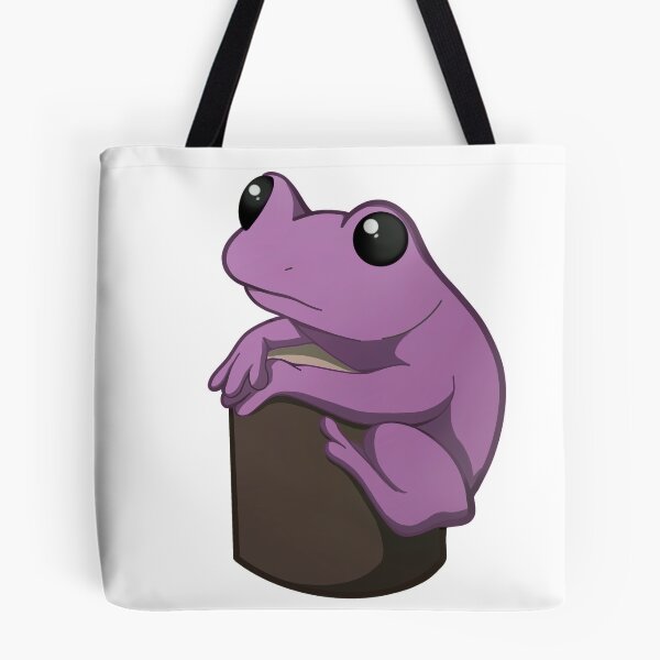 Item preview, Pink Frog on Log designed and sold by RandomGingerArt.