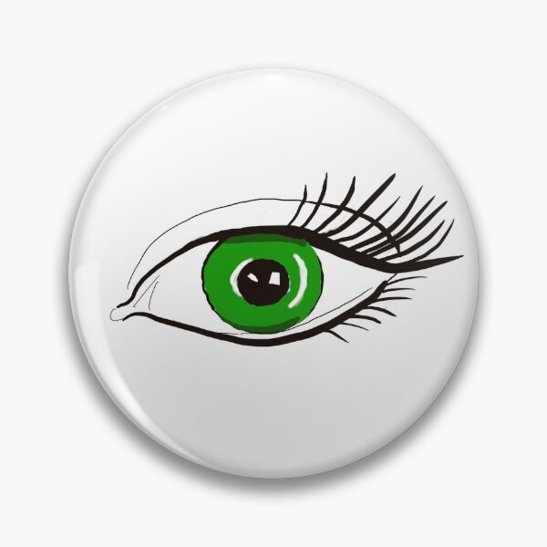 Item preview, Big green eyes designed and sold by Joyride Art and Design UK.