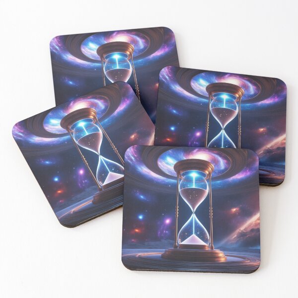 Item preview, A Temple Between Time and Void – Abstract Space Art designed and sold by eXtraHumans.