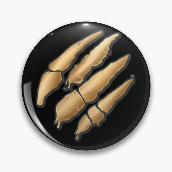 Item preview, Gold Claw Marks – Bold and Unique Animal Tracks designed and sold by MaciejCraft.