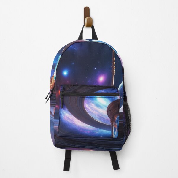Item preview, A Temple Between Time and Void – Abstract Space Art designed and sold by eXtraHumans.