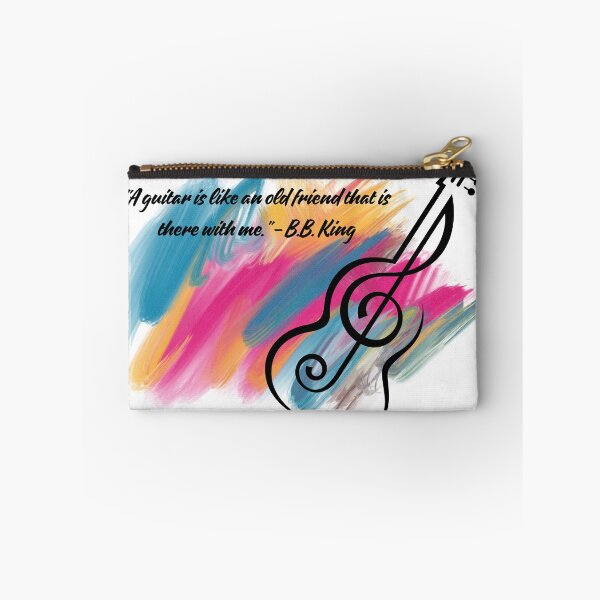 Item preview, "A guitar is like an old friend that is there with me." – B.B. King designed and sold by Edster52.