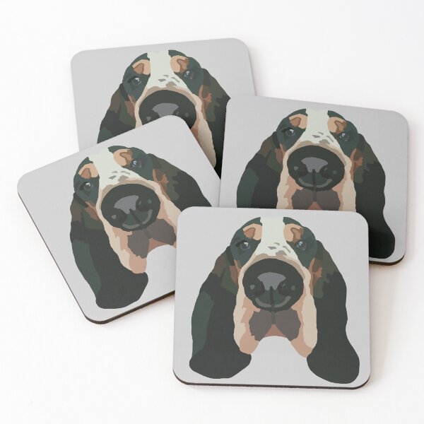 Item preview, Basset Hound Nose Closeup designed and sold by GraycieBlue.