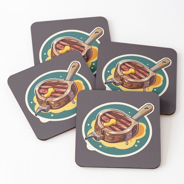 Item preview, Charcoal Grilled Ribeye Steak designed and sold by NarinJintana.