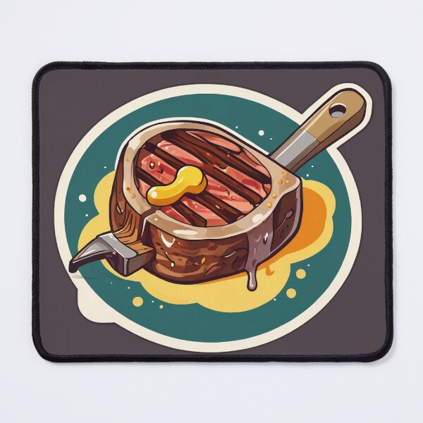 Item preview, Charcoal Grilled Ribeye Steak designed and sold by NarinJintana.