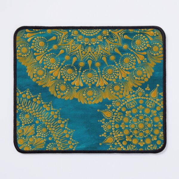 Item preview, Mandala Dotting Art Rectangular designed and sold by Cosdot.