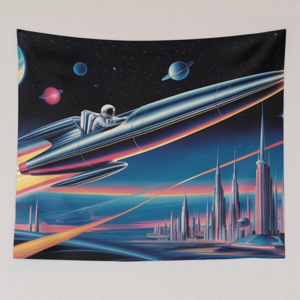 Item preview, Vintage Space Age: The Golden Era of Cosmic Dreams designed and sold by eXtraHumans.
