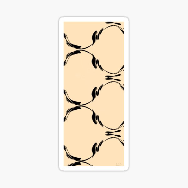 Vista previa del artículo con la obra «Abstracto en beige», diseñado y vendido por SarahbyDesign.