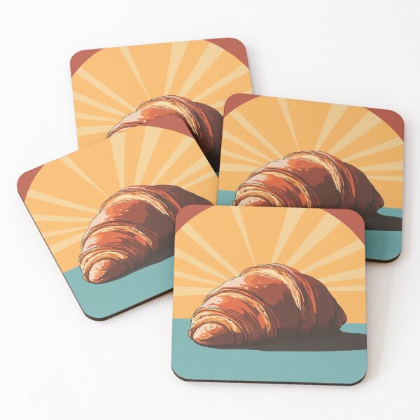 Item preview, Bonjour Croissant – French Breakfast Vibes designed and sold by Artistillery.