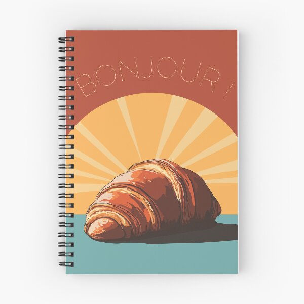 Item preview, Bonjour Croissant – French Breakfast Vibes designed and sold by Artistillery.