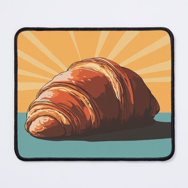 Item preview, Bonjour Croissant – French Breakfast Vibes designed and sold by Artistillery.