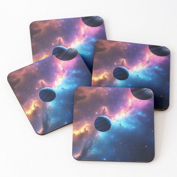 Item preview, Celestial Tapestry: A Cosmic Vista of Planets and Nebulas designed and sold by eXtraHumans.