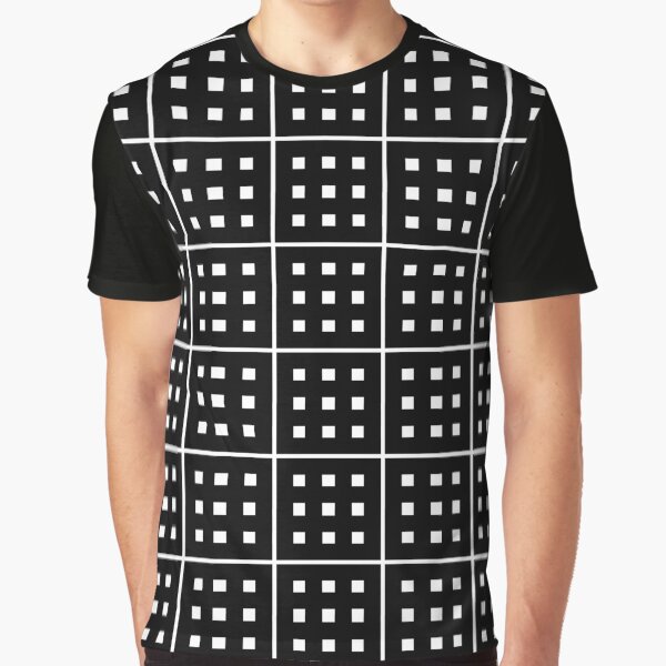 Item preview, Monochrome Squares Print designed and sold by The Mystical Quirk.