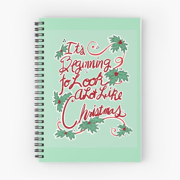 Item preview, Its Beginning to look a lot like Christmas white designed and sold by Kimber Nova.