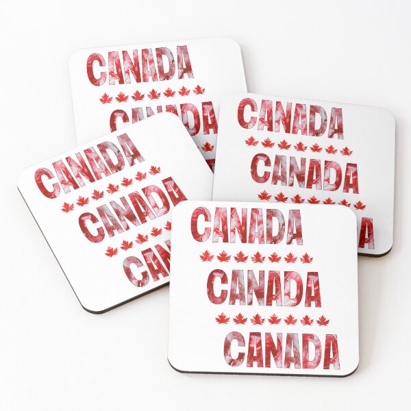 Item preview, Canada + Maple Leaf - Flow Art / Pour Painting - jdp-22-0001 designed and sold by ANomadDesigns.