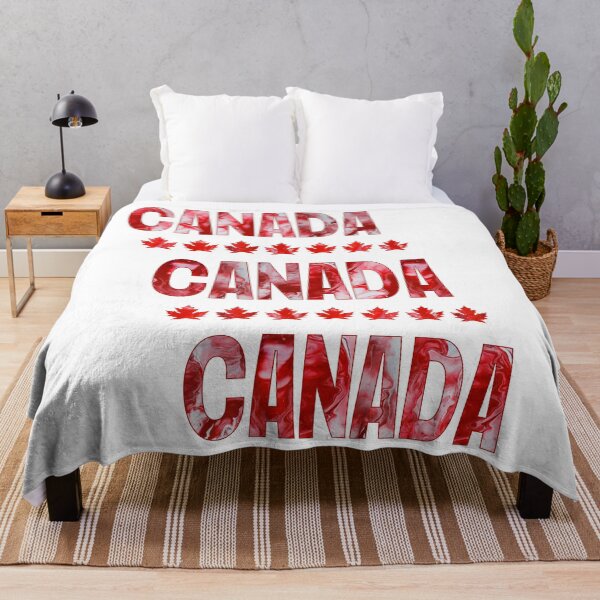 Item preview, Canada + Maple Leaf - Flow Art / Pour Painting - jdp-22-0001 designed and sold by ANomadDesigns.