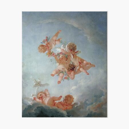 Aperçu de l'œuvre Tableau Chérubin du Printemps François Boucher créée et vendue par Onodera.