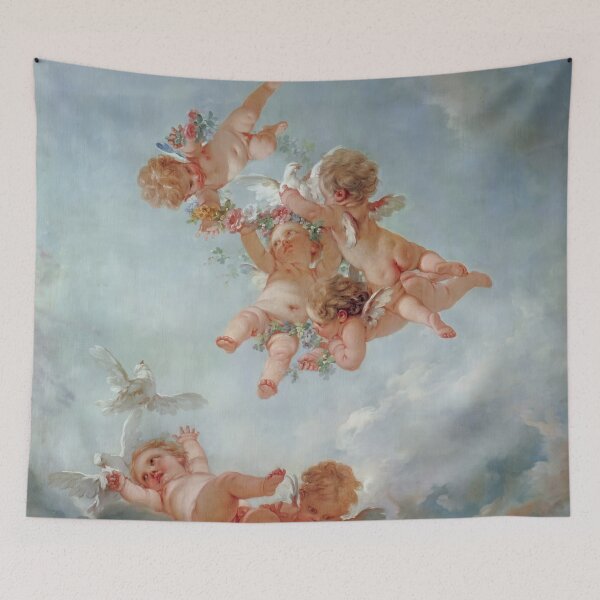 Item preview, Spring Cherub Painting François Boucher  designed and sold by Onodera.