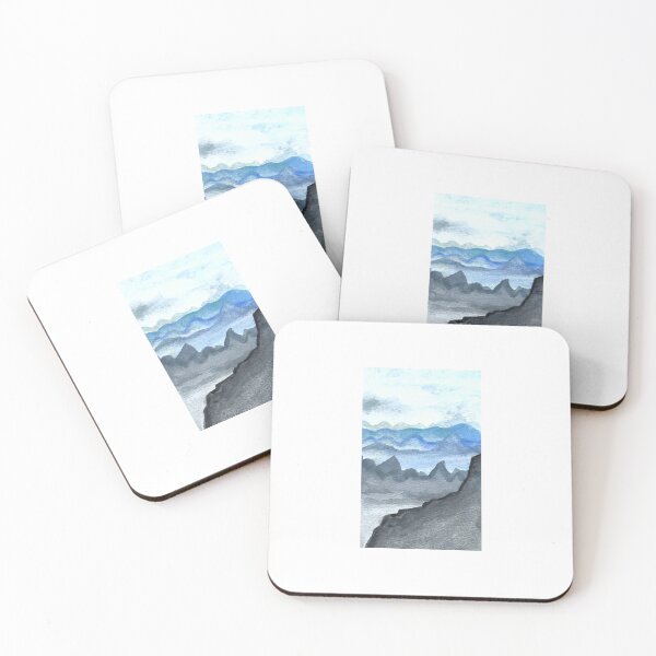 Item preview, Overlooking Majestic Peaks: A High Mountain View designed and sold by brady4415.