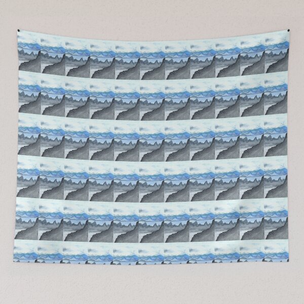 Item preview, Overlooking Majestic Peaks: A High Mountain View designed and sold by brady4415.