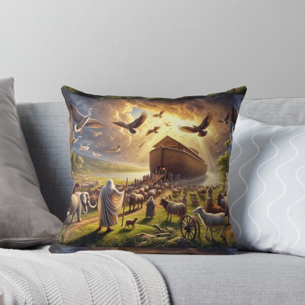 Item preview, "Two of Every Kind" – The Gathering of Animals to the Ark Verse: Genesis 6:20 (KJV) designed and sold by Meta2Physical.