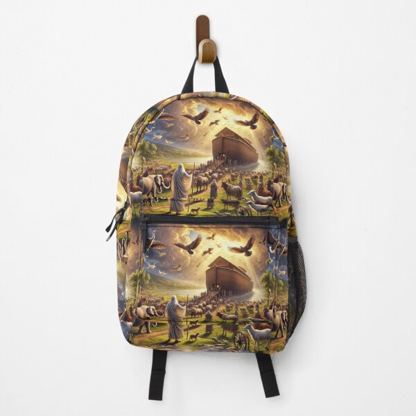 Item preview, "Two of Every Kind" – The Gathering of Animals to the Ark Verse: Genesis 6:20 (KJV) designed and sold by Meta2Physical.