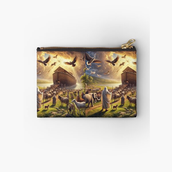 Item preview, "Two of Every Kind" – The Gathering of Animals to the Ark Verse: Genesis 6:20 (KJV) designed and sold by Meta2Physical.