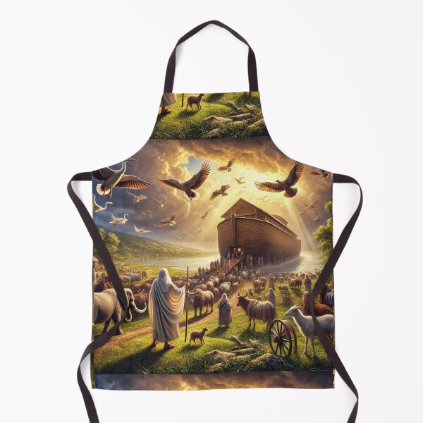 Item preview, "Two of Every Kind" – The Gathering of Animals to the Ark Verse: Genesis 6:20 (KJV) designed and sold by Meta2Physical.