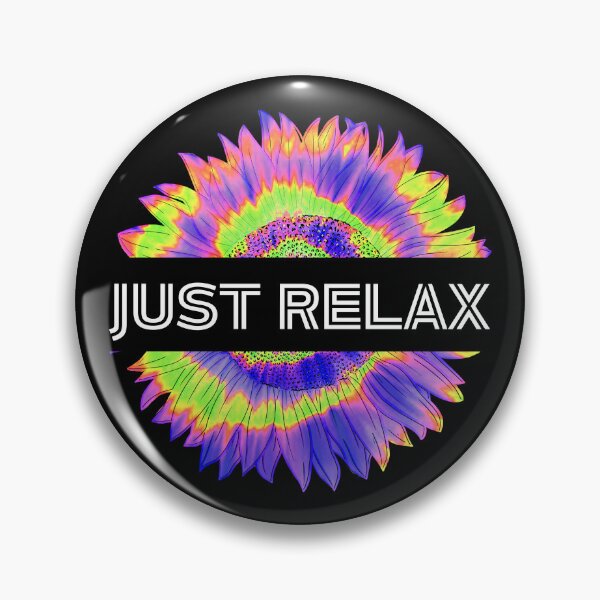 Item preview, Just Relax Tie Dye Design  designed and sold by StikEmUp Stickers .