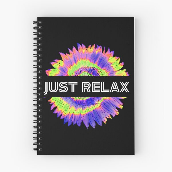 Item preview, Just Relax Tie Dye Design  designed and sold by StikEmUp Stickers .