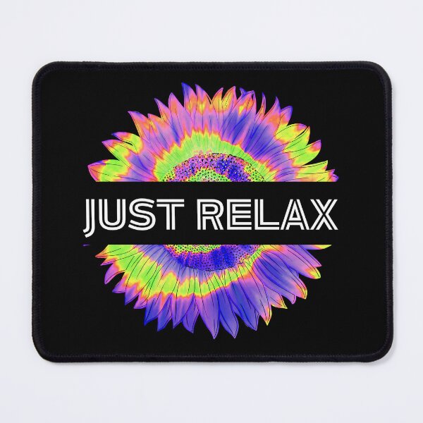 Item preview, Just Relax Tie Dye Design  designed and sold by StikEmUp Stickers .