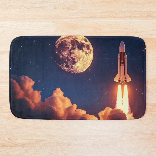 Item preview, Majestic Rocketship Launch: A Futuristic Journey to the Stars designed and sold by eXtraHumans.