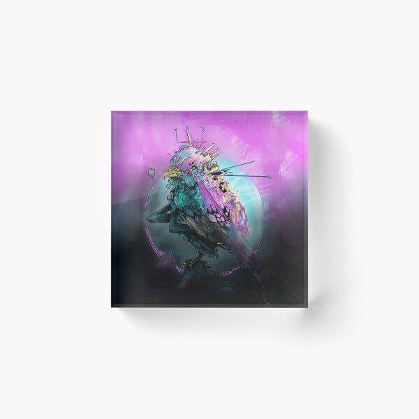 Fly King Acrylic Block
