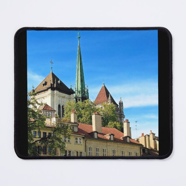 Item preview, Geneve sityscape with overlooking the Spire of Saint Peter's Cathedral. designed and sold by IaroslavB.