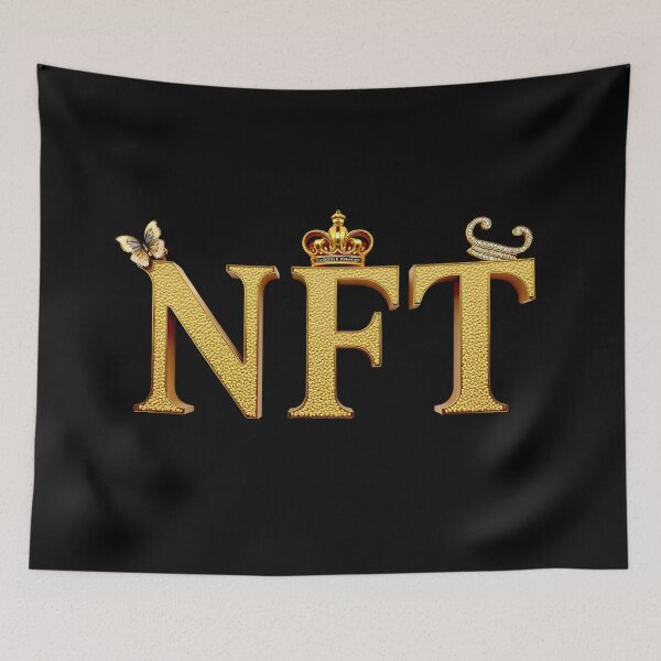 Item preview, Gold Crown NFT Art for Crypto Collectors designed and sold by Dakson Design - Fantasy Art.