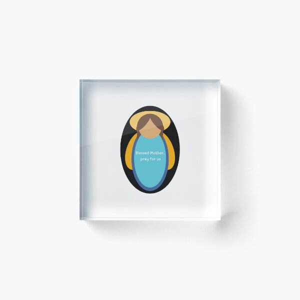 Item preview, Mary Blessed Mother Pray For Us figure designed and sold by call-emily.